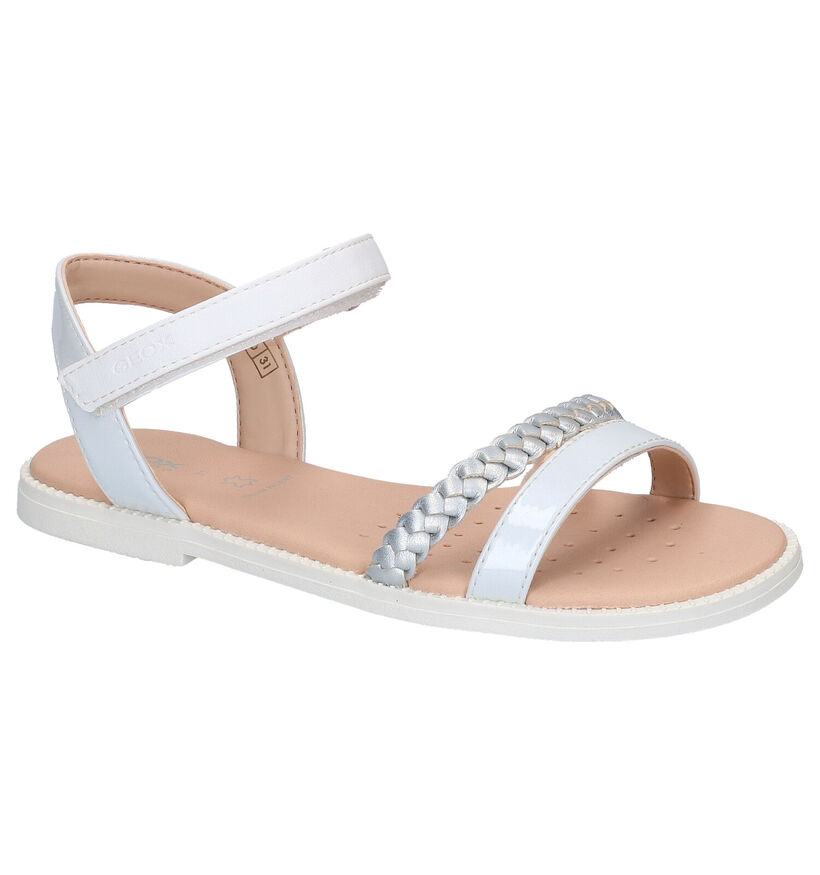 Geox Sandales en Blanc en simili cuir (267464)