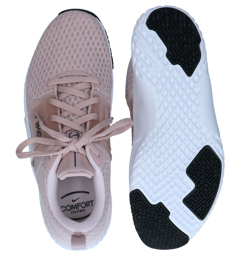 Nike Renew Baskets en Rose en textile (290940)