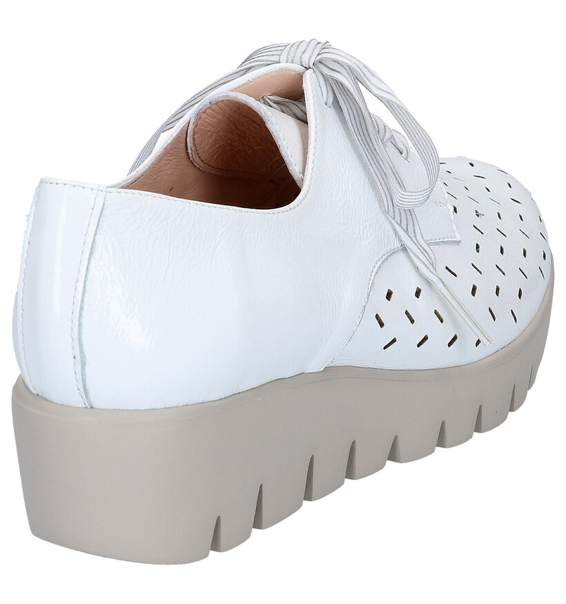 Wonders Chaussures à lacets en Blanc en verni (274366)