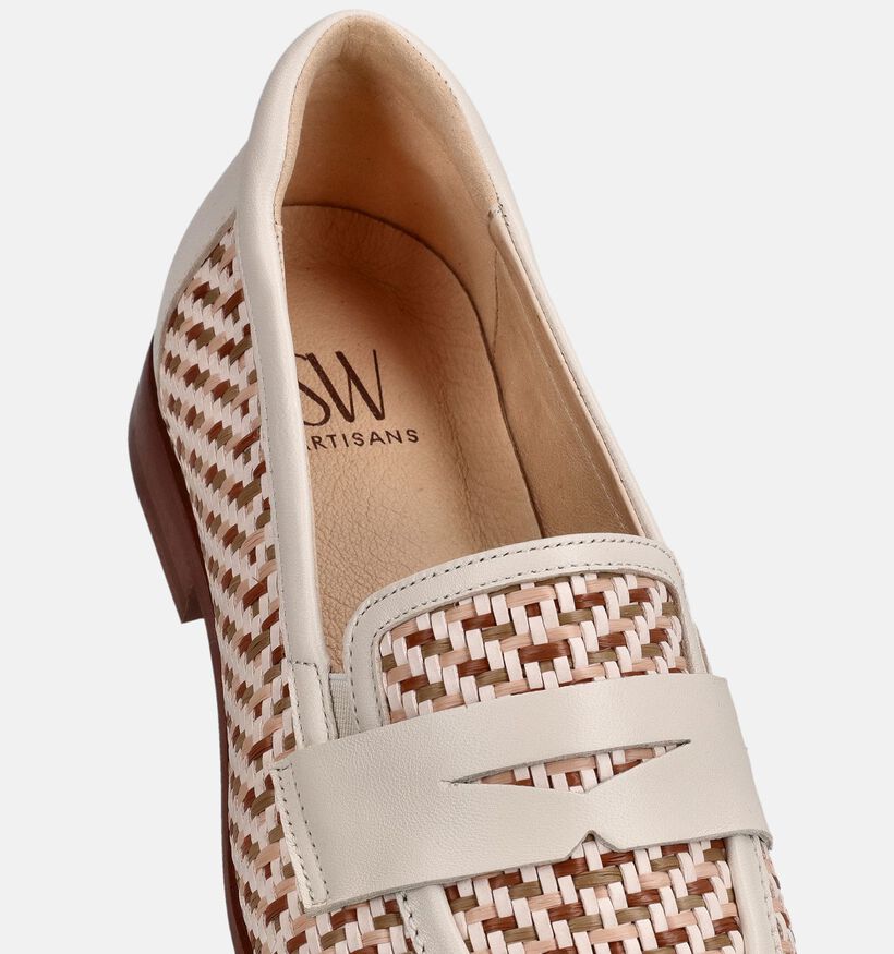 Softwaves Raffia Loafers en Beige pour femmes (373389) - pour semelles orthop&eacute;diques