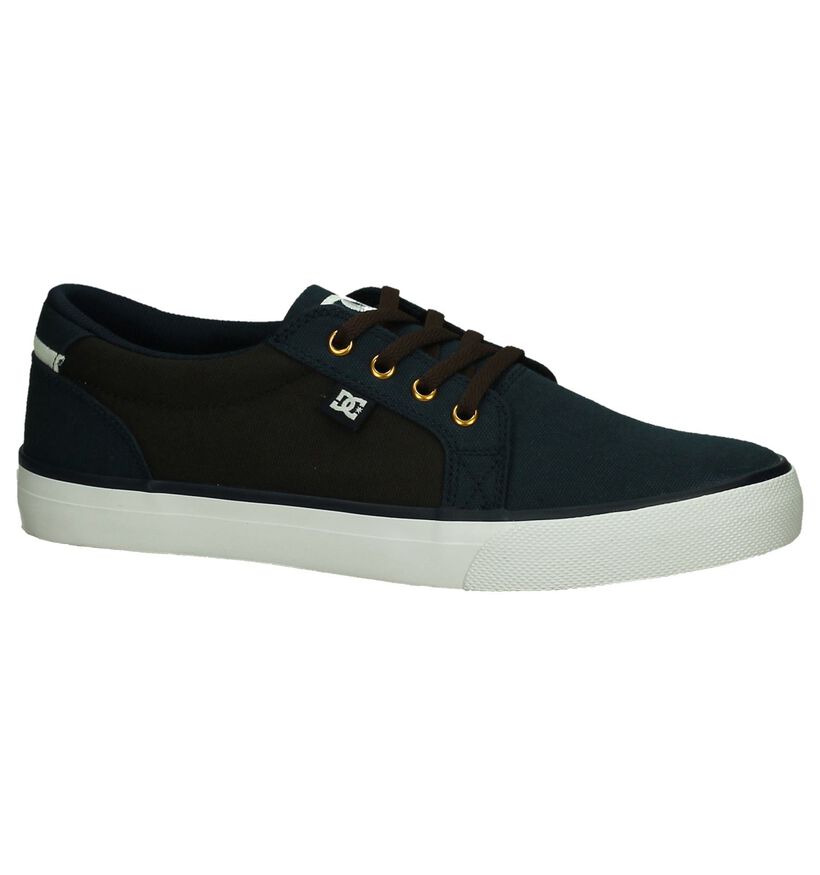 DC Shoes Skate sneakers en Bleu foncé en textile (198608)