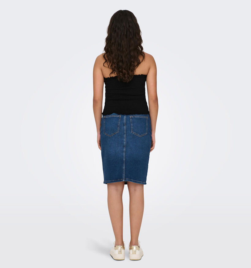 JDY Frulla Blauw Strapless Topje voor dames (327163)