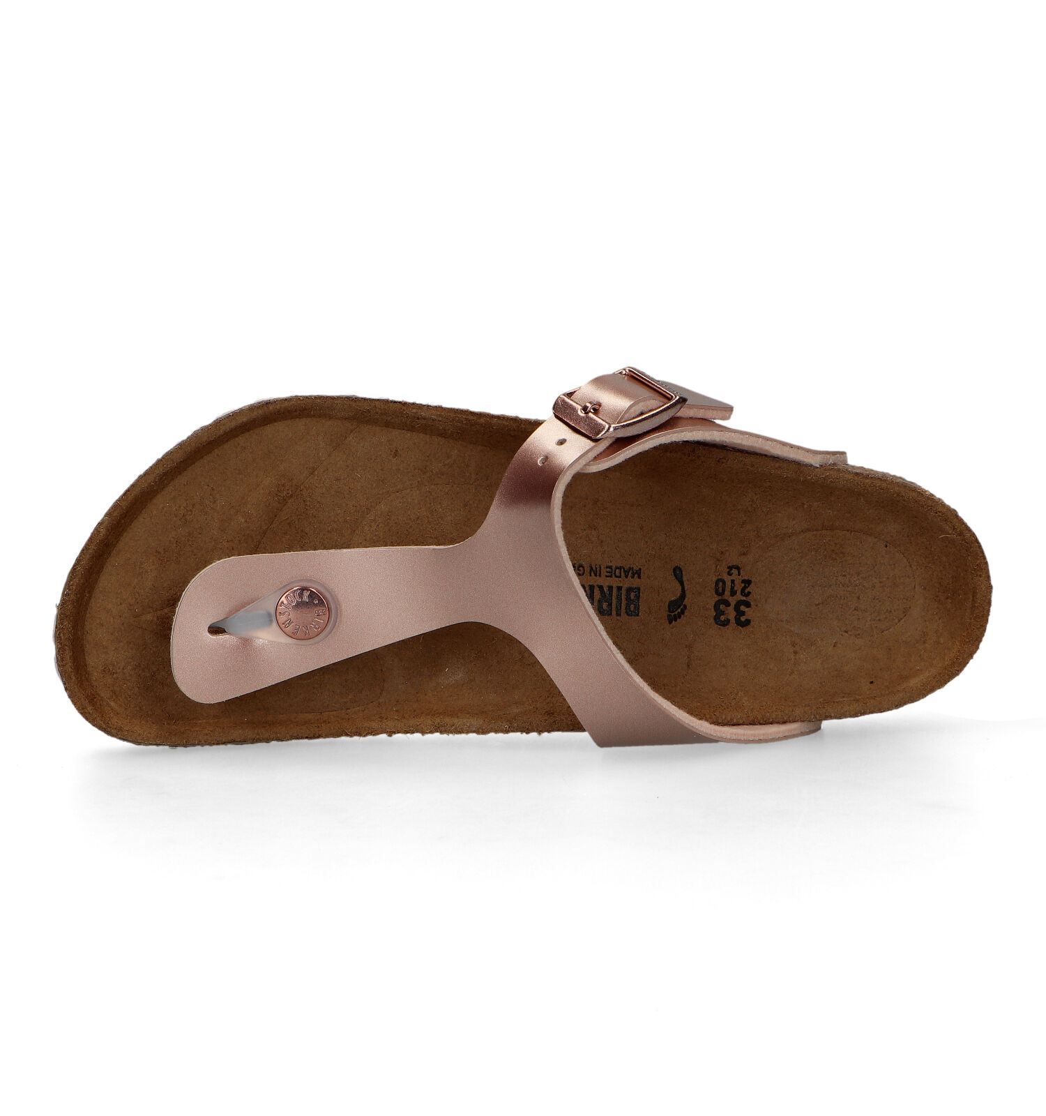 Birkenstock Gizeh Rose Gold Teenslippers Meisjes Slippers
