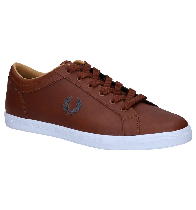 Fred Perry Cognac Veterschoenen in kunstleer (279086)