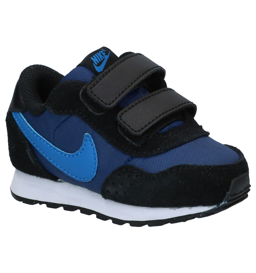 Nike MD Valiant TDV Zwarte Sneakers voor jongens (309134)