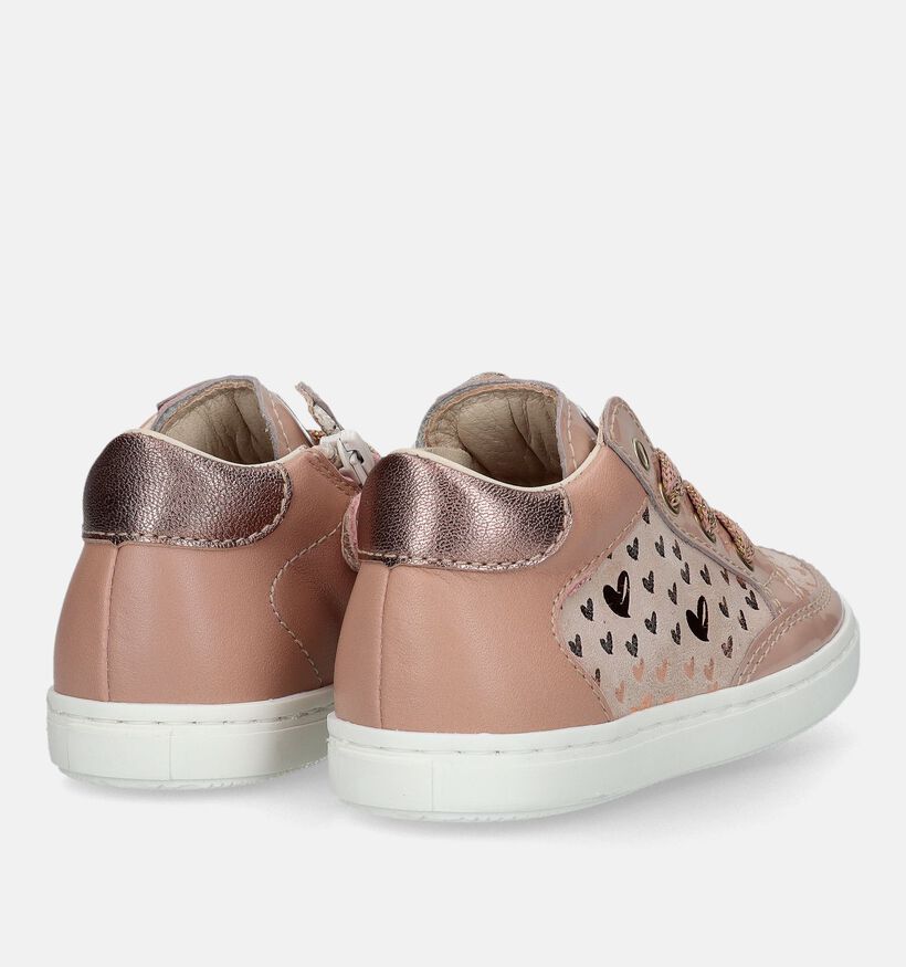 Beberlis Baskets pour bébé en Rose pour filles (331434)