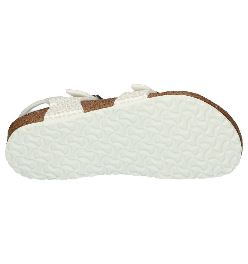 Birkenstock Sandales en Blanc en simili cuir (241925)