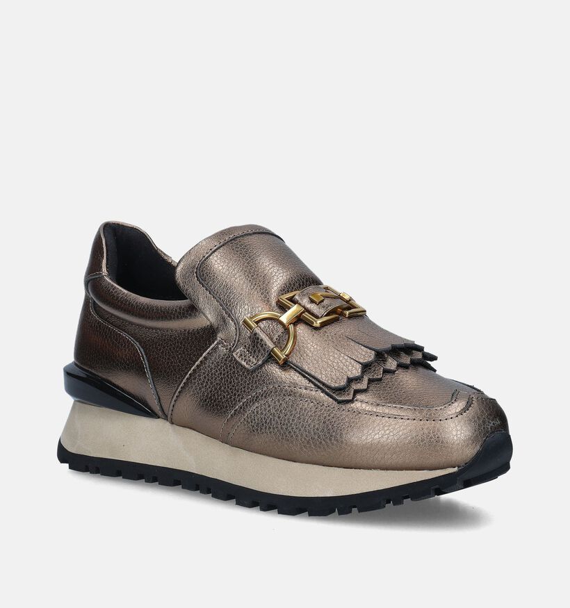 Nathan-Baume Chaussures à enfiler en Marron pour femmes (348012) - pour semelles orthopédiques