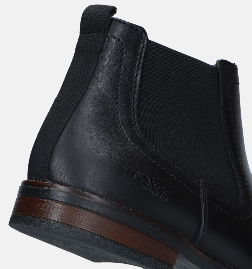 Rieker Zwarte Chelsea boots voor heren (331760)