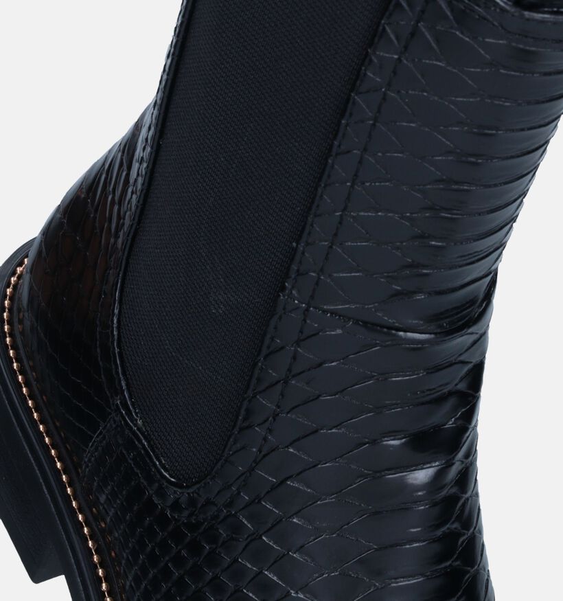 Posh by Poelman Bottines Chelsea en Noir pour femmes (345494)