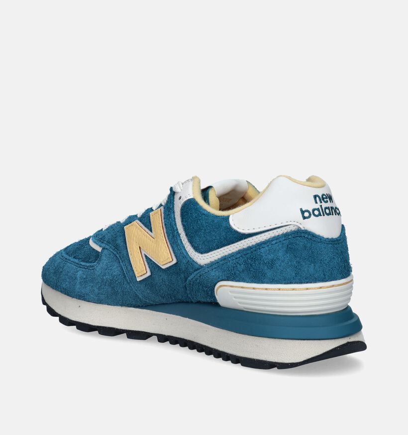 New Balance U 574 Blauwe Sneakers voor jongens, heren (343074) - geschikt voor steunzolen