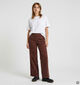 Vila Floya Pantalon classique en Bordeaux pour femmes (379762)