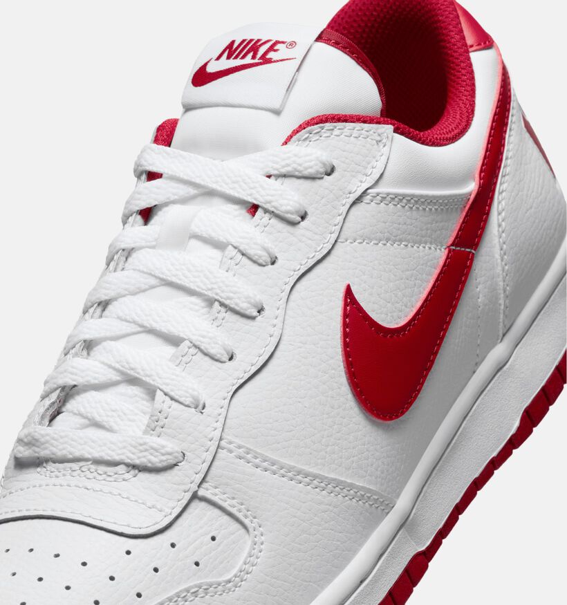 Nike Big Nike Low Witte Sneakers voor heren, jongens (350459)