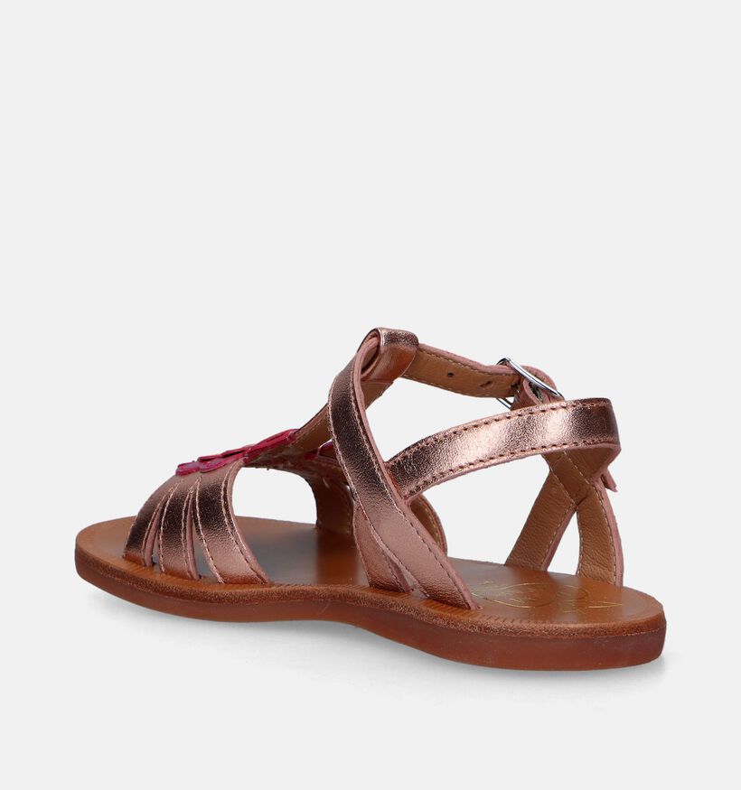 Pom d'Api Plagette Alto Rose gold Sandalen voor meisjes (337993)