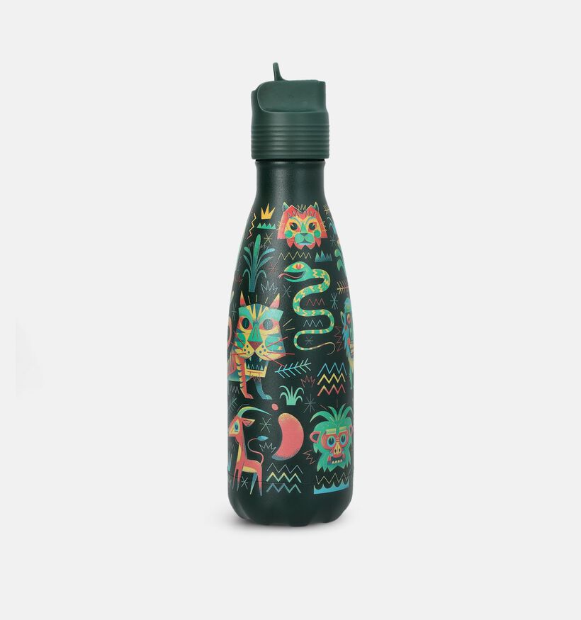 Chilly's Kids Bottle Donkergroene Drinkfles 350ml voor meisjes, jongens (383687)