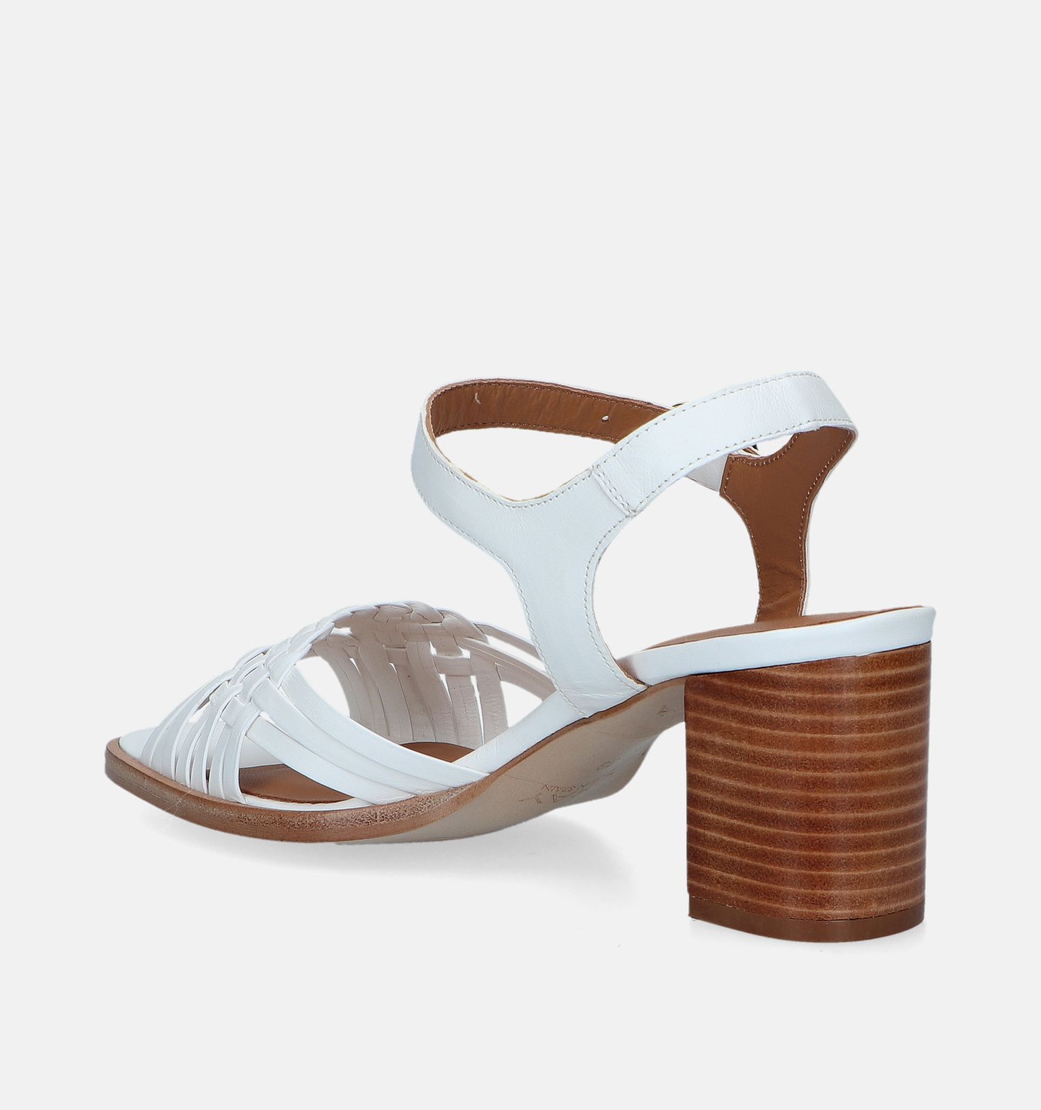 JHay Witte Sandalen Met Hak Dames Sandalen Online op TORFS.BE