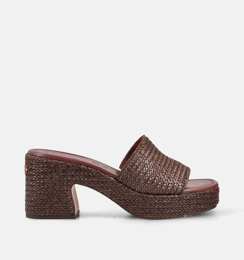 Tamaris Bruine Slippers met hak voor dames (371721)
