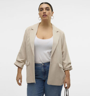 Vero Moda Curve Vesten Beige