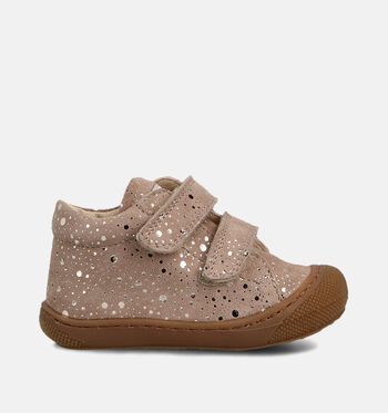 Naturino Cocoon Mid Sneakers Goud/Bruin/Taupe/Blauw/Roze