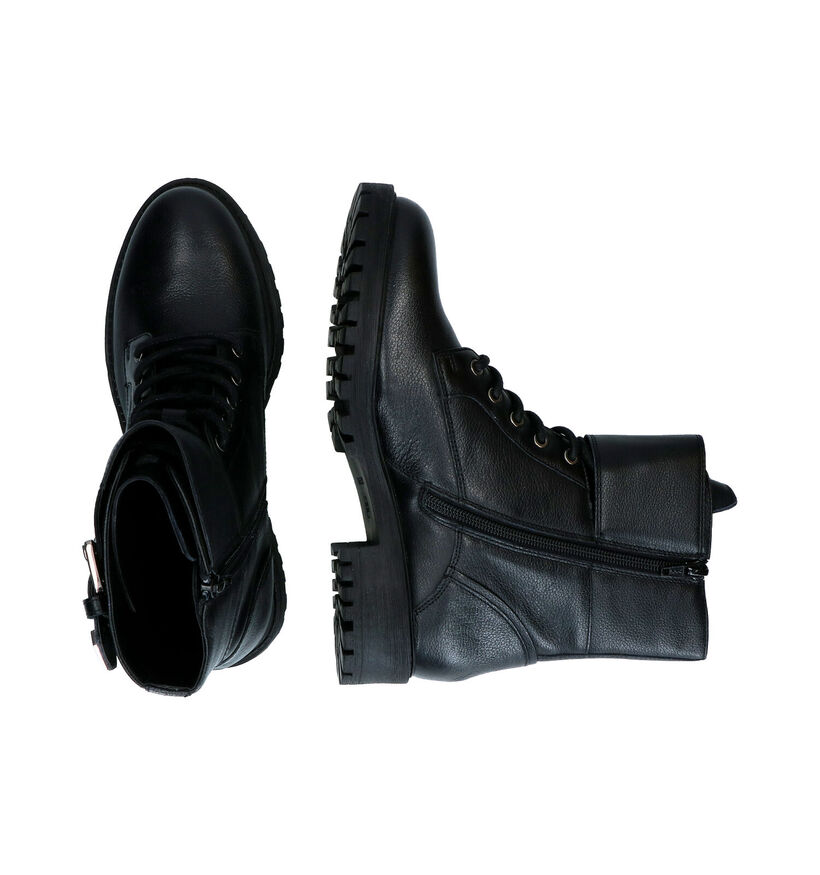 Geox Boots à lacets en Noir pour femmes (294796)