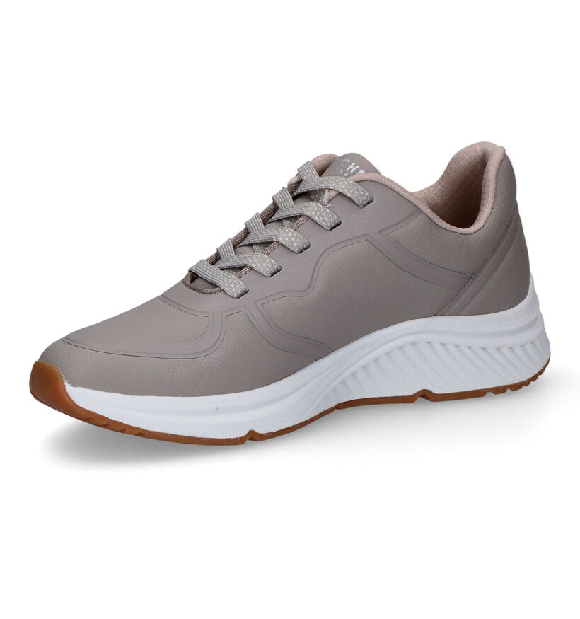 Skechers Arch Fit S-Miles Zwarte Sneakers voor dames (310634) - geschikt voor steunzolen