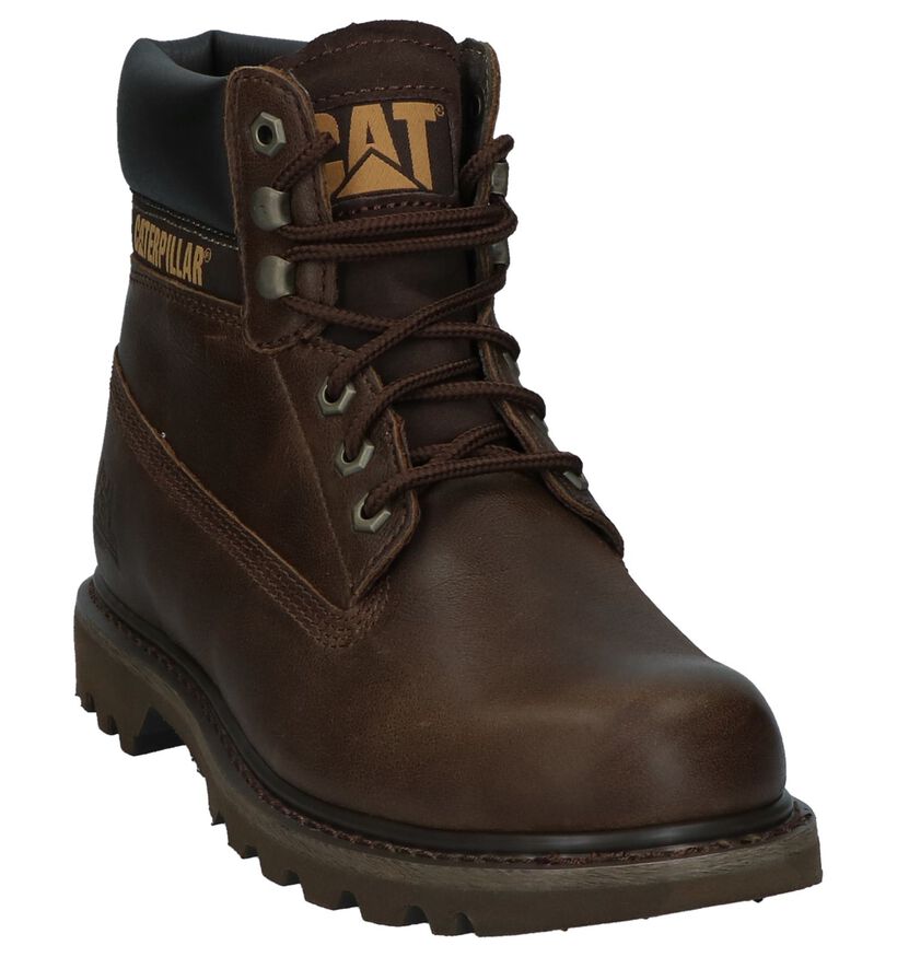 Caterpillar Colorado Wandelschoenen Bruin in leer (256931)