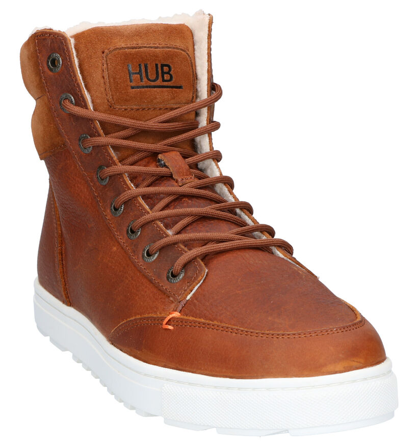 Hub Dublin Bruine Boots in nubuck (255794)
