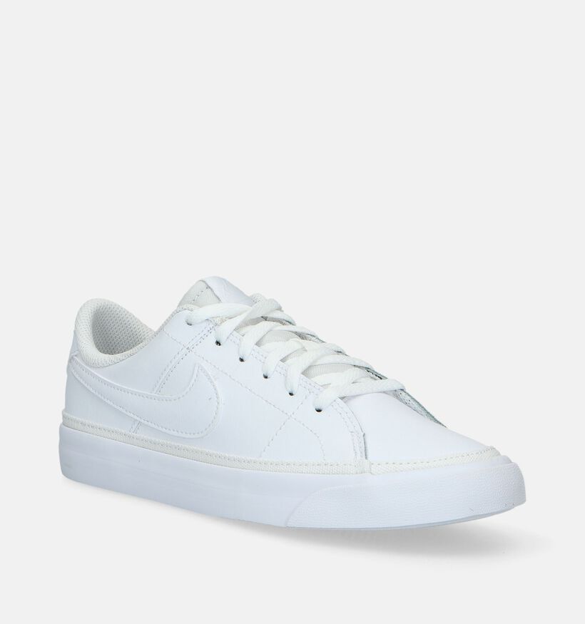 Nike Court Legacy GS Baskets en Blanc pour filles, garçons (334955)