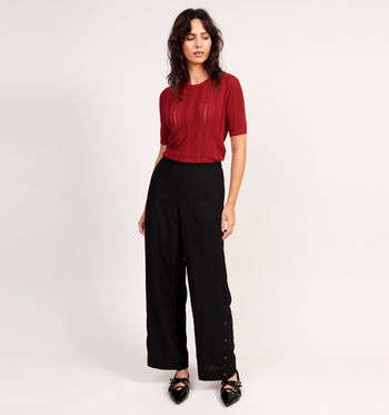 Vero Moda Broeken Zwart
