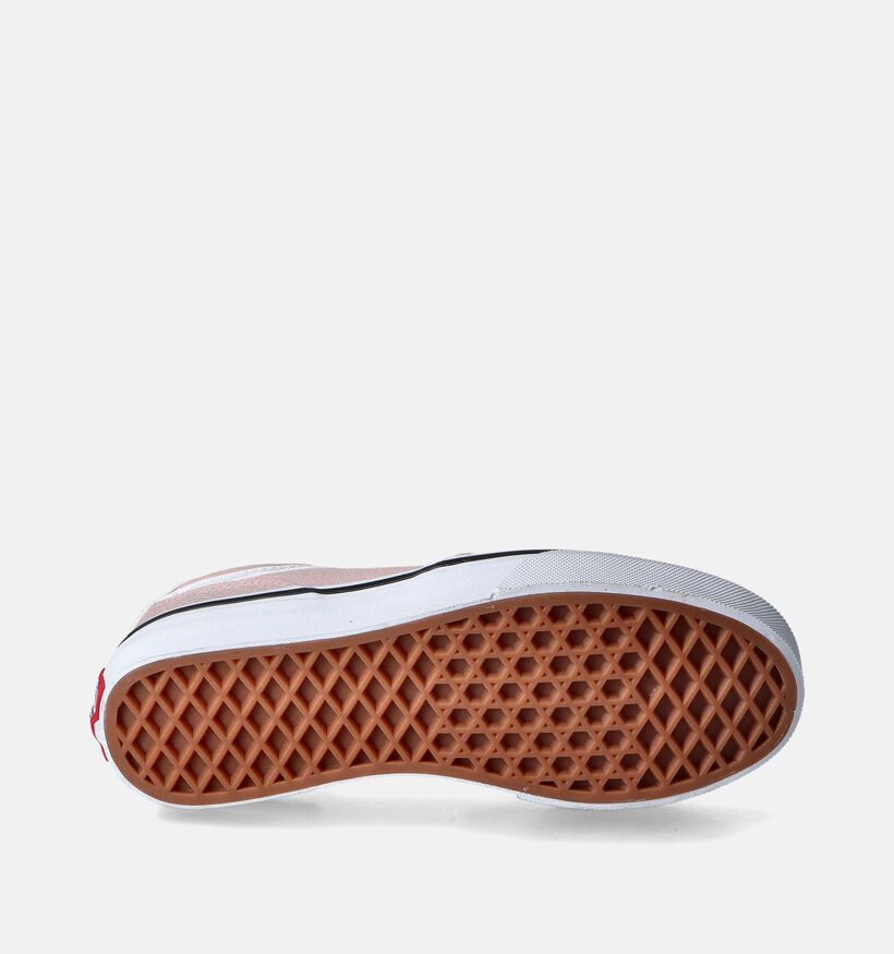 Vans Brooklyn Baskets de skate en Rose pour filles (351450)