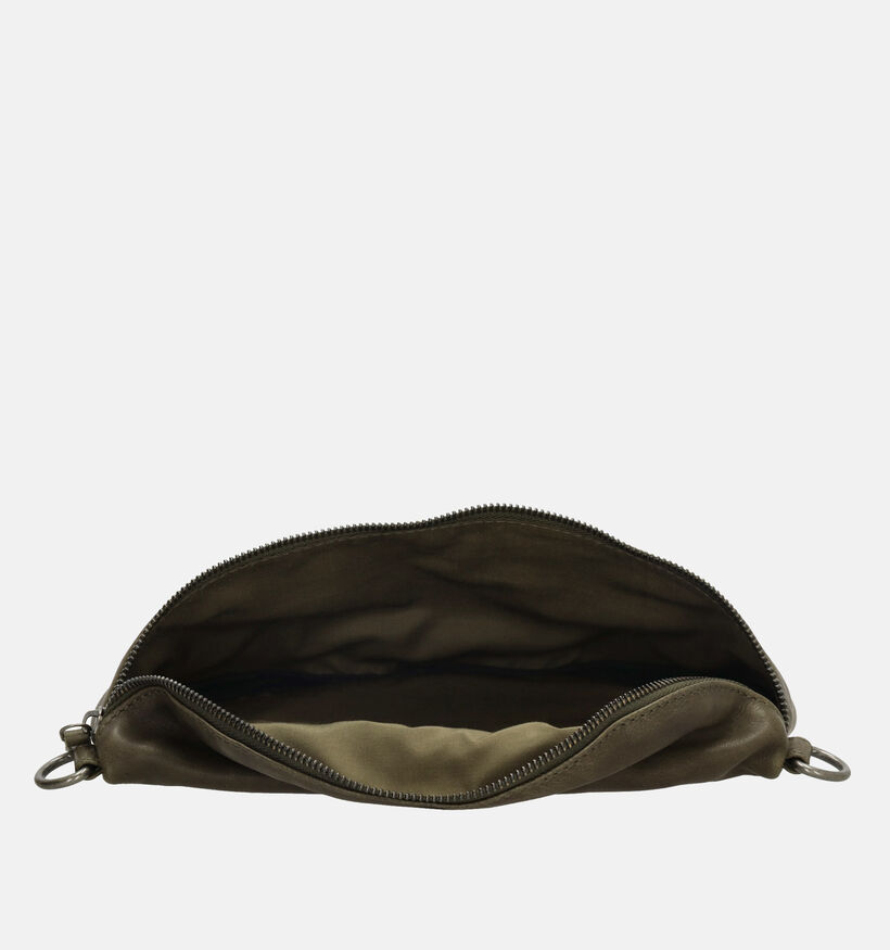 Hide & Stitches Kaki Crossbody tas voor dames (358984)