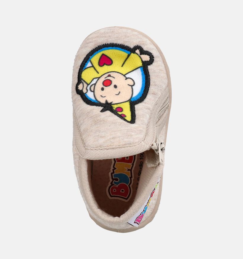 Bumba Pantoufles en Beige pour filles, gar&ccedil;ons (378657)
