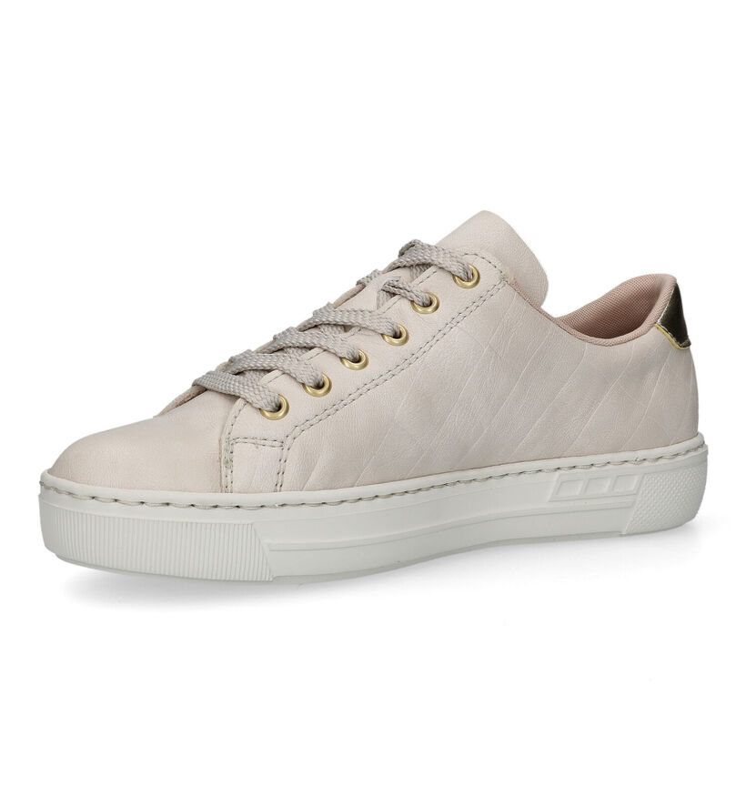 Rieker Baskets habillées en Beige clair en simili cuir (320343)