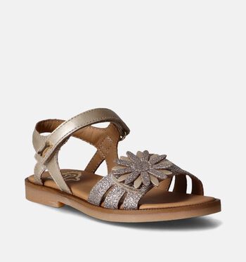 STONES and BONES Sandalen Goud/Roze