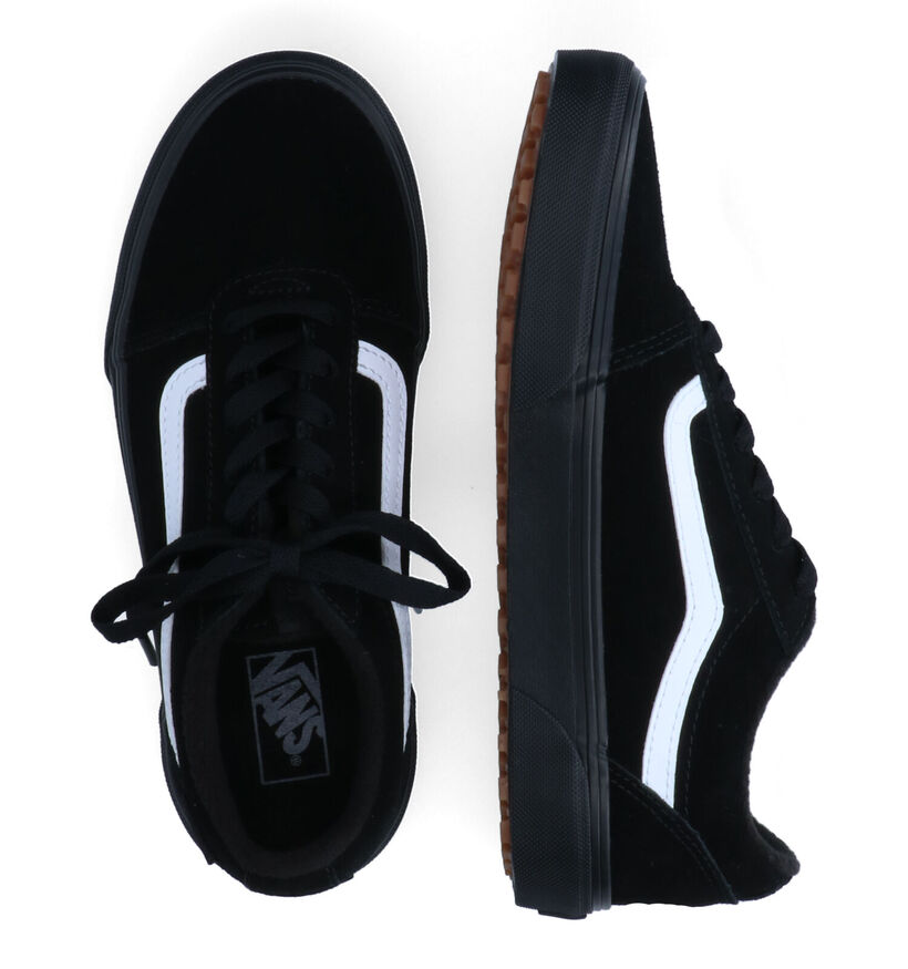 Vans Ward Baskets en Noir pour garçons (312307)