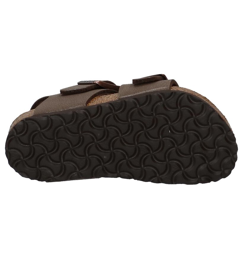 Birkenstock New York Sandales en Bleu pour filles, garçons (322480)