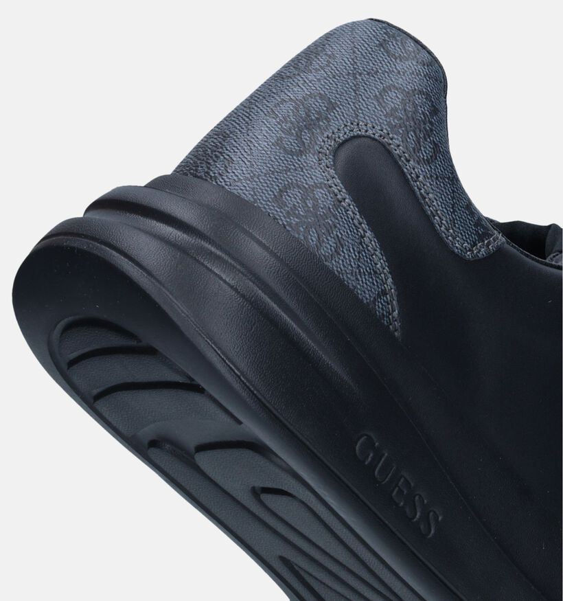 Guess Elba Zwarte Veterschoenen voor heren (343193) - geschikt voor steunzolen