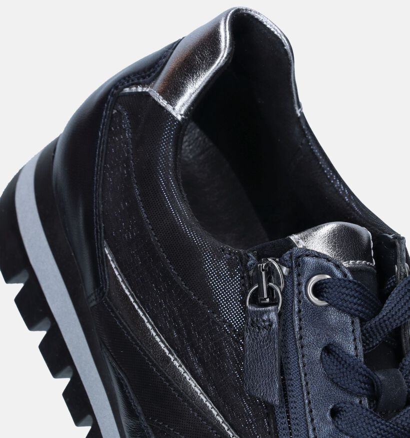 Gabor OptiFit Blauwe Sneakers voor dames (344770) - geschikt voor steunzolen