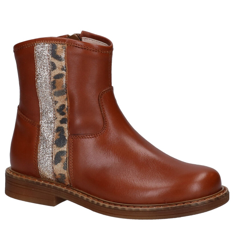 K3 Bottes basses en Cognac en cuir (282868)