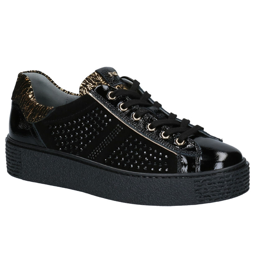 NeroGiardini Grijze Veterschoenen in kunstleer (259807)