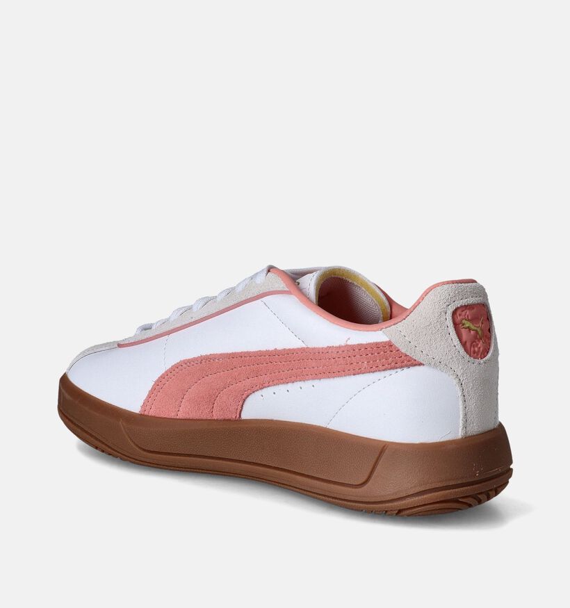 Puma Club Klassika Baskets en Blanc pour femmes (350413) - pour semelles orthopédiques