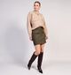 Orfeo Riki Jupe courte en Vert kaki pour femmes (364351)