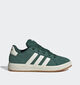 adidas Grand Court 00s Groene Sneakers voor jongens, meisjes (359654) - geschikt voor steunzolen