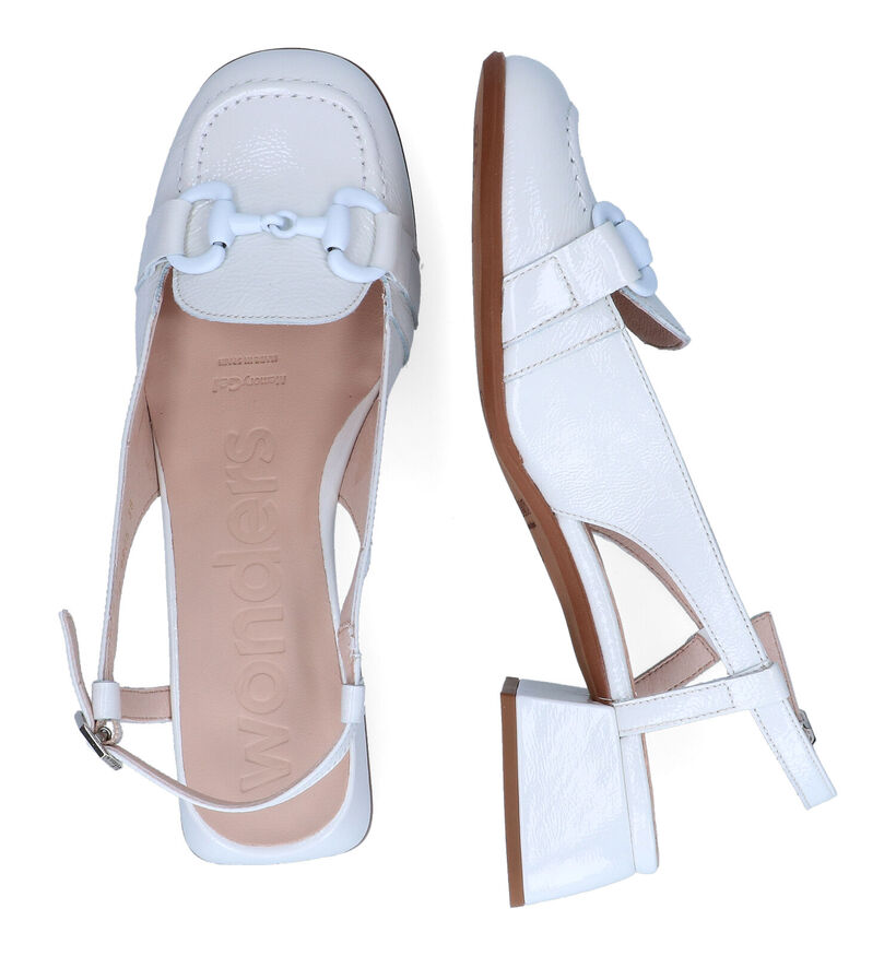 Wonders Escarpins slingback en Blanc pour femmes (309628)