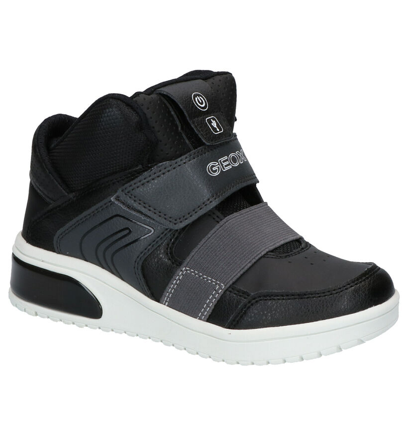 Geox Baskets hautes en Bleu foncé en simili cuir (223182)