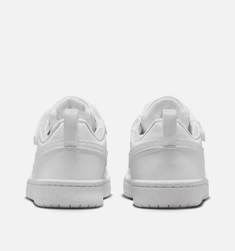 Nike Court Borough LOW 2 PS Baskets en Blanc pour filles, garçons (350500)
