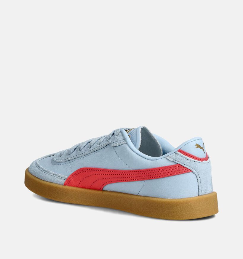 Puma Club II Era Baskets basses en Bleu/Rouge pour filles (359290) - pour semelles orthopédiques
