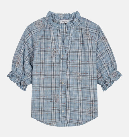 Orfeo Blouses Blauw