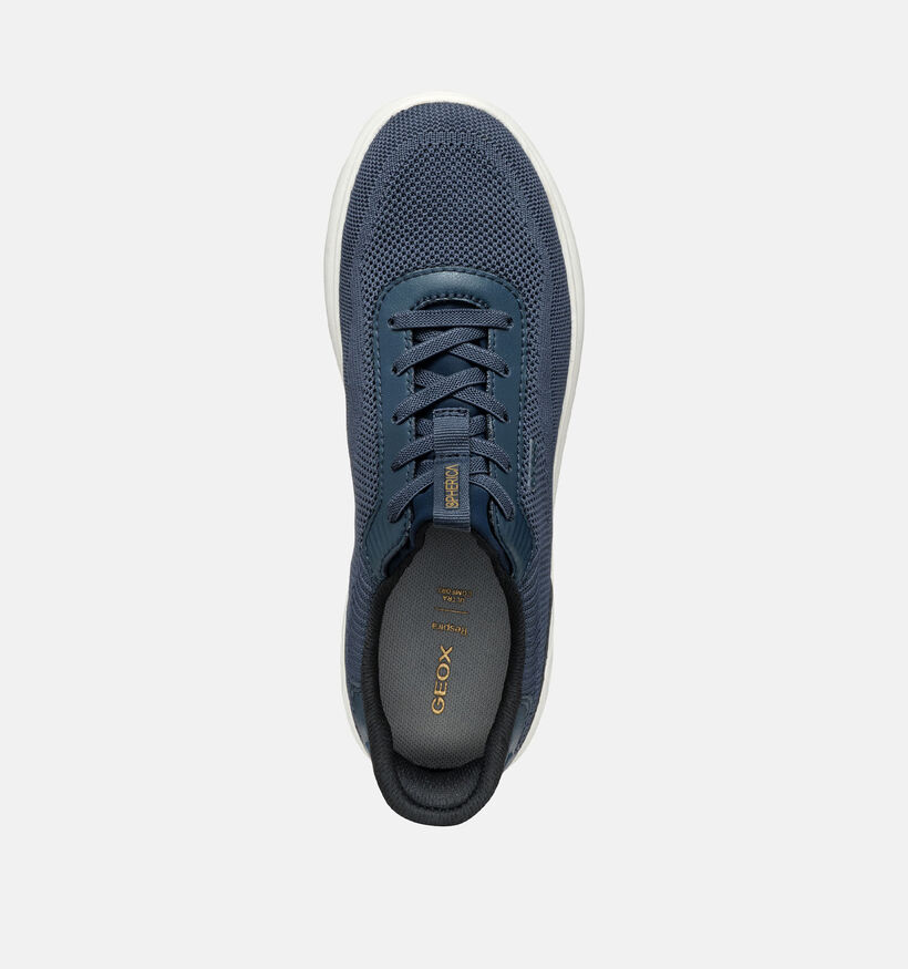 Geox Spherica Baskets en Bleu pour femmes (351665) - pour semelles orthopédiques