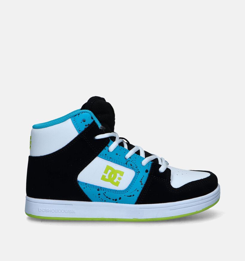 DC Shoes Manteca 4 HI Baskets de skate en Blanc pour garçons (343798) - pour semelles orthopédiques